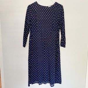 Sonnet James polka dot dress.